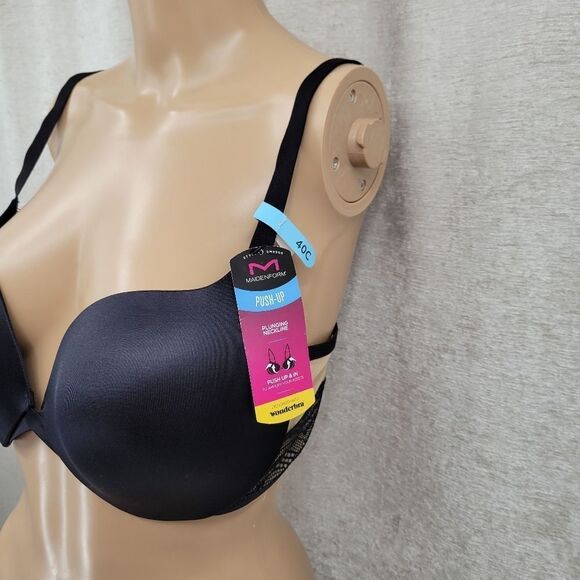 Maidenform Push-up Plunging Neckline Women's 40C NWT - Picture 2 of 8